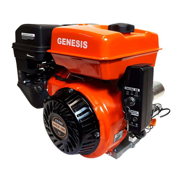 Động Cơ Xăng Genesis 13HP GS390RCE Có Đề