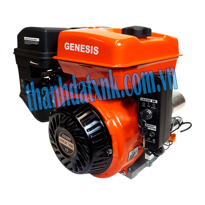 Động Cơ Xăng Genesis 13HP GS390RCE Có Đề