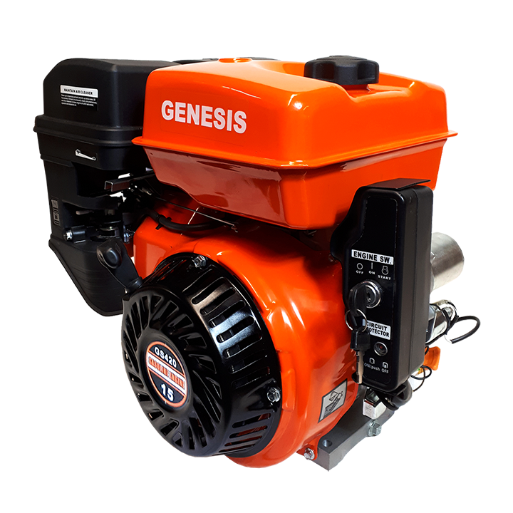 Động Cơ Xăng Genesis 15HP GS420RCE Có Đề