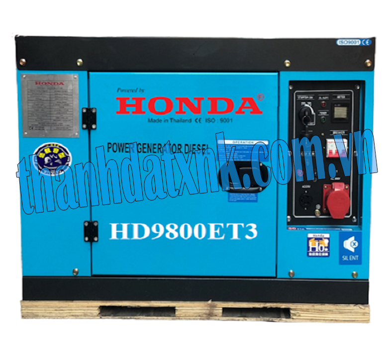 Máy Phát Điện Honda Chạy Dầu 7Kw HD9800ET 3PHASE
