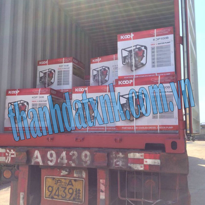 Máy Bơm Nước Chạy Dầu 6.6kw Koop KDP100B - Hình ảnh 3