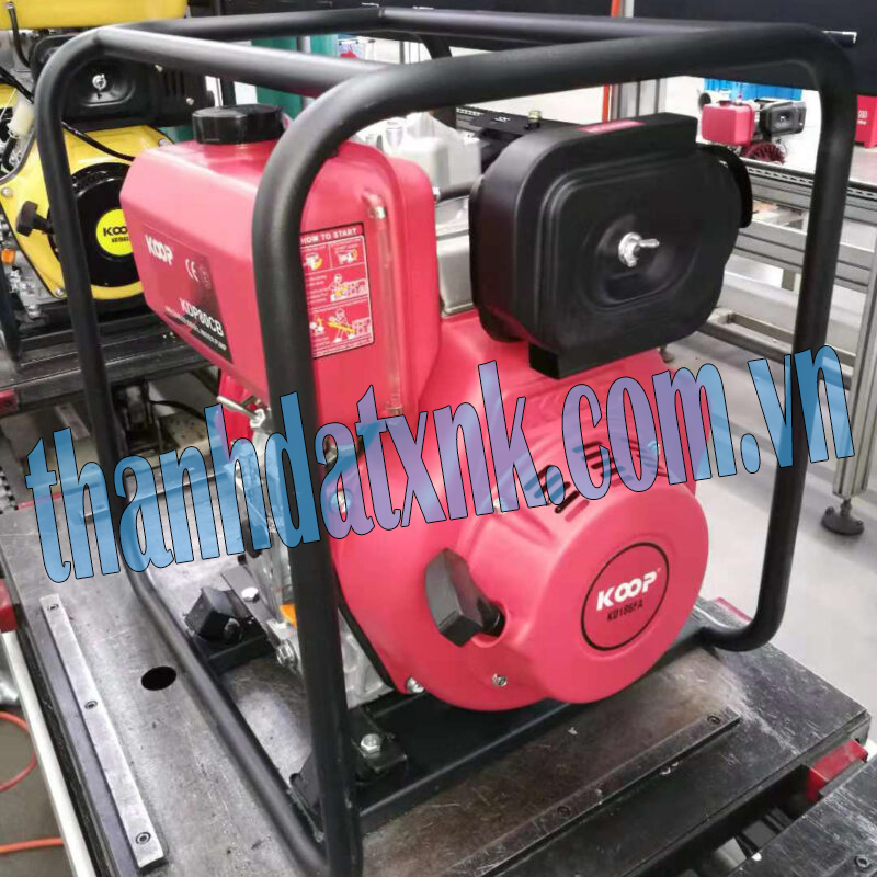 Máy Bơm Nước Chạy Dầu 6.6kw Koop KDP100B - Hình ảnh 2