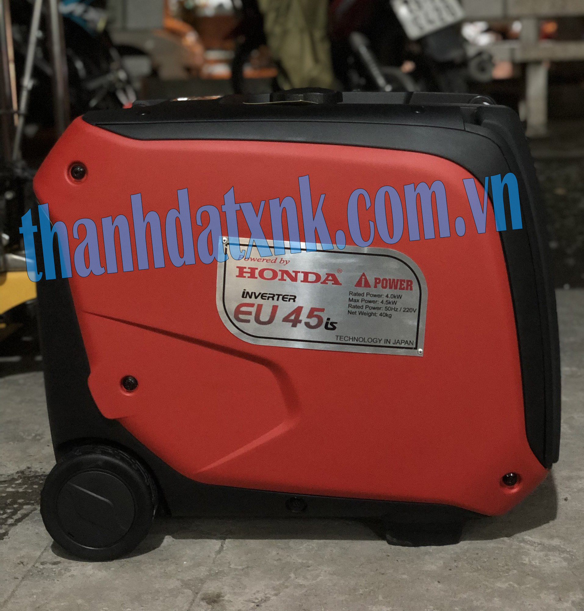 Máy Phát Điện Honda Chạy Xăng 4KVA EU45IS - Hình ảnh 4