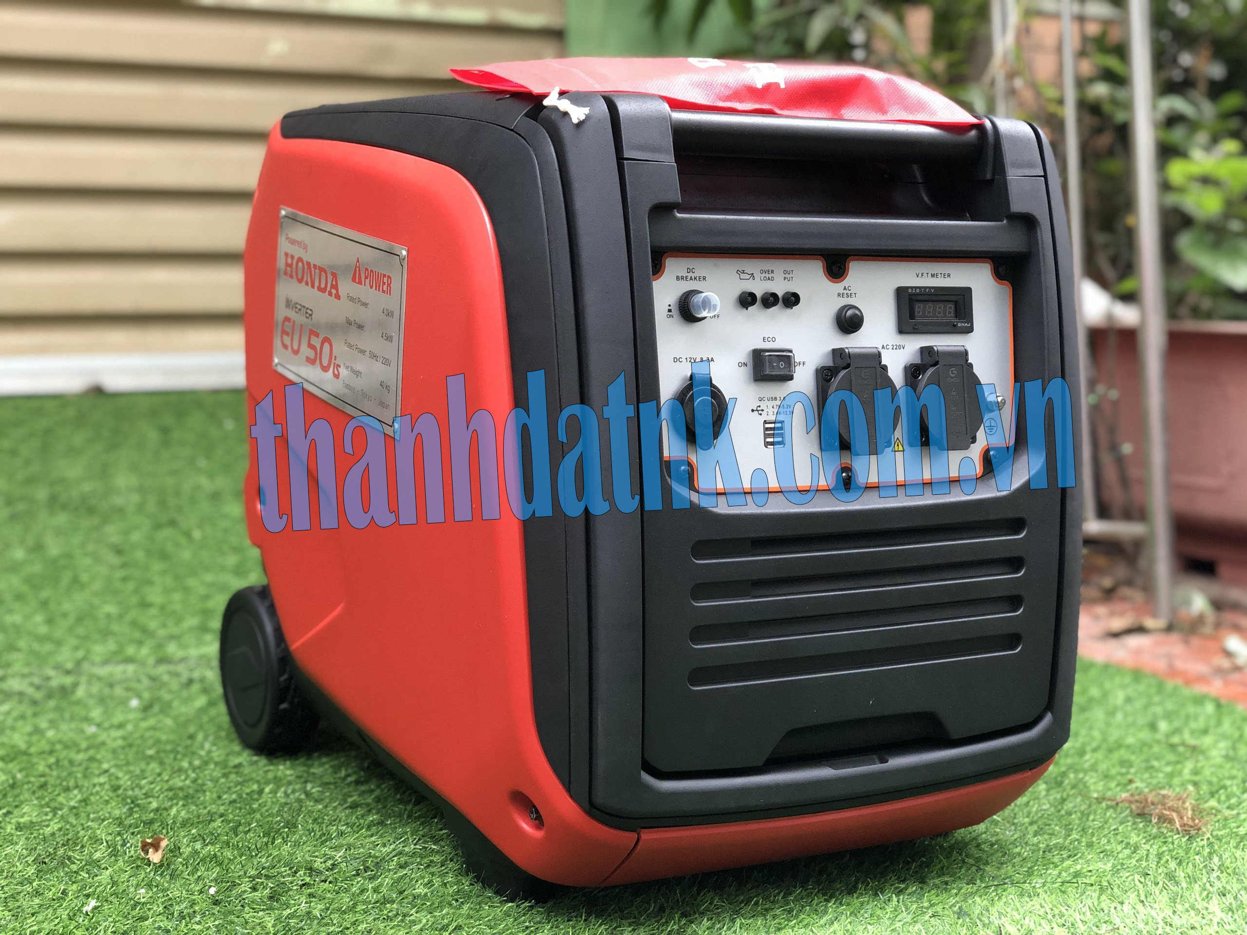 Máy Phát Điện Honda Chạy Xăng 5Kva EU50IS Inverter - Hình ảnh 3
