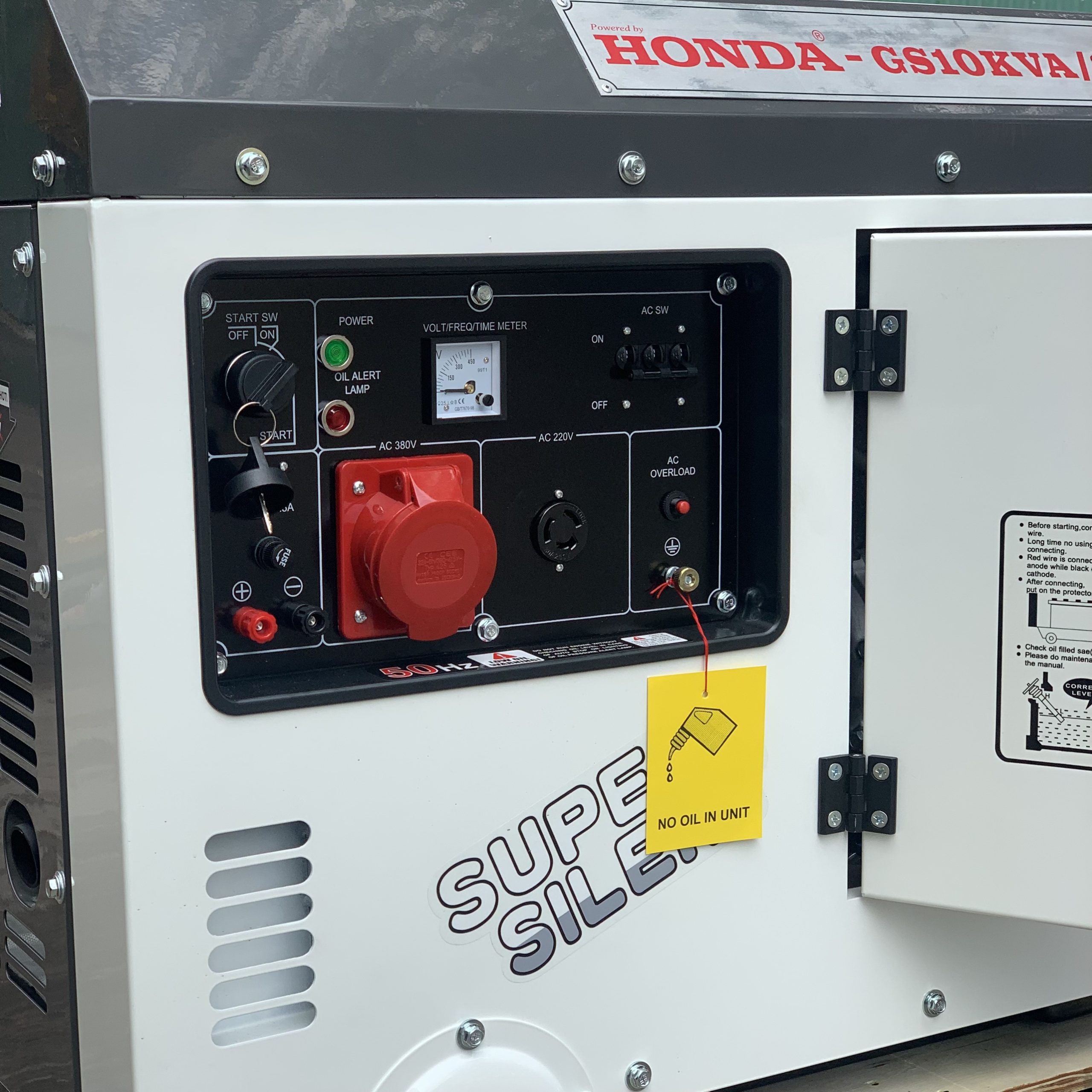 Máy Phát Điện Honda Chạy Dầu GS10KVA 3PHASE - Hình ảnh 3
