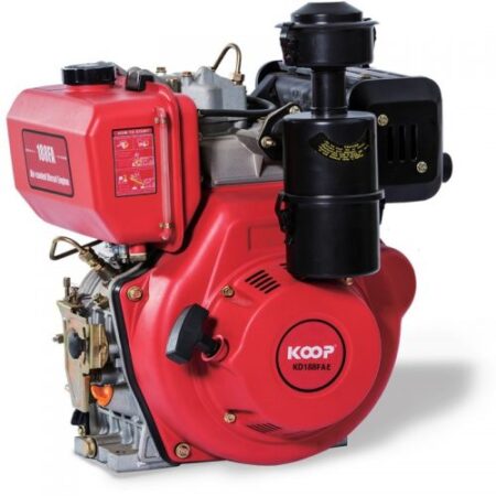 Động Cơ Dầu 9HP Koop KD188FAE Có Đề