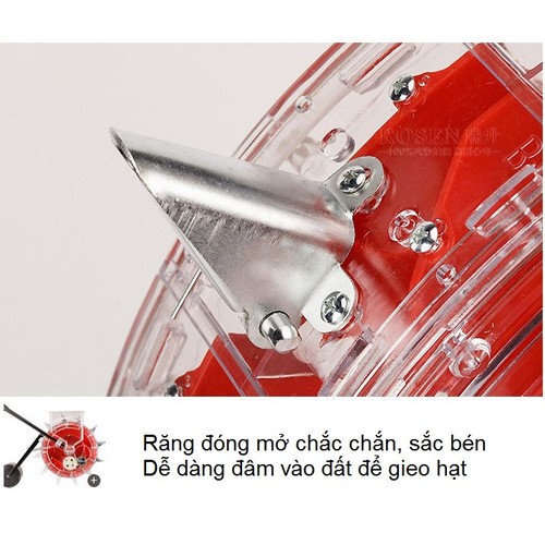 Máy Gieo Hạt Bón Phân 14 Răng Vinafarm VNGH-999 - Hình ảnh 3