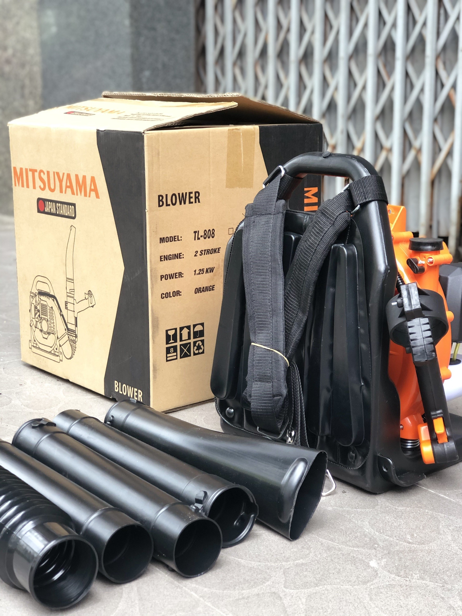 Máy Thổi Lá 2 Thì 1.25Kw Mitsuyama TL-808 - Hình ảnh 4