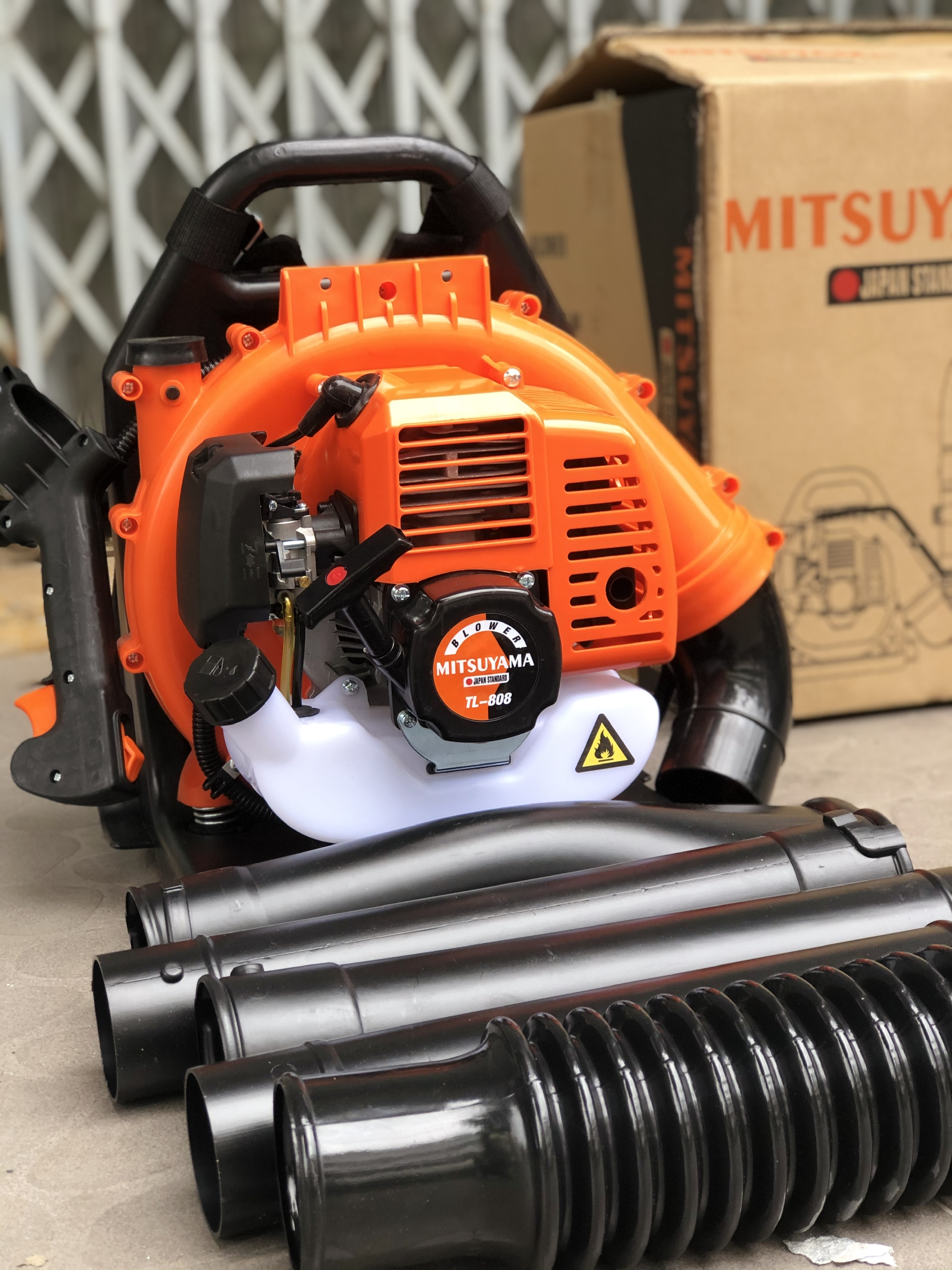 Máy Thổi Lá 2 Thì 1.25Kw Mitsuyama TL-808 - Hình ảnh 5