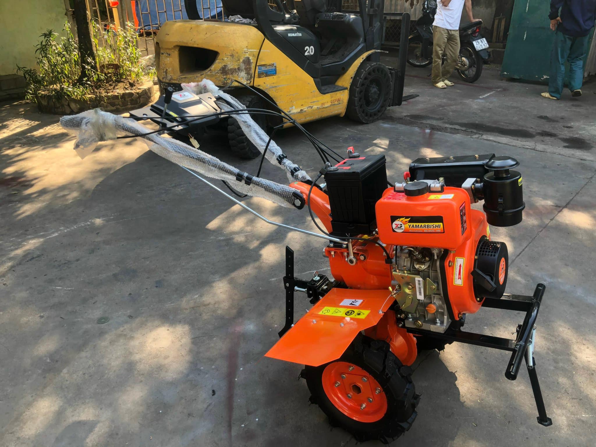 Máy Xới Đất Chạy Xăng 170F Yamarbishi BS95FQ - Hình ảnh 5
