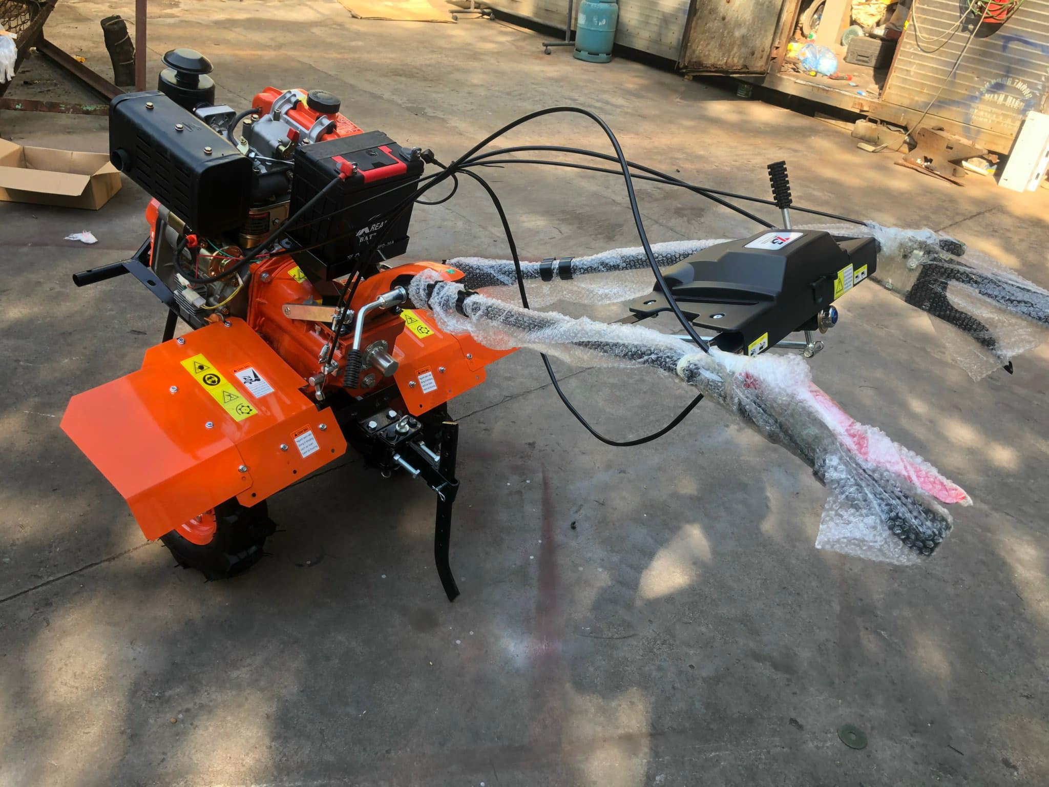 Máy Xới Đất Chạy Xăng 170F Yamarbishi BS95FQ - Hình ảnh 4