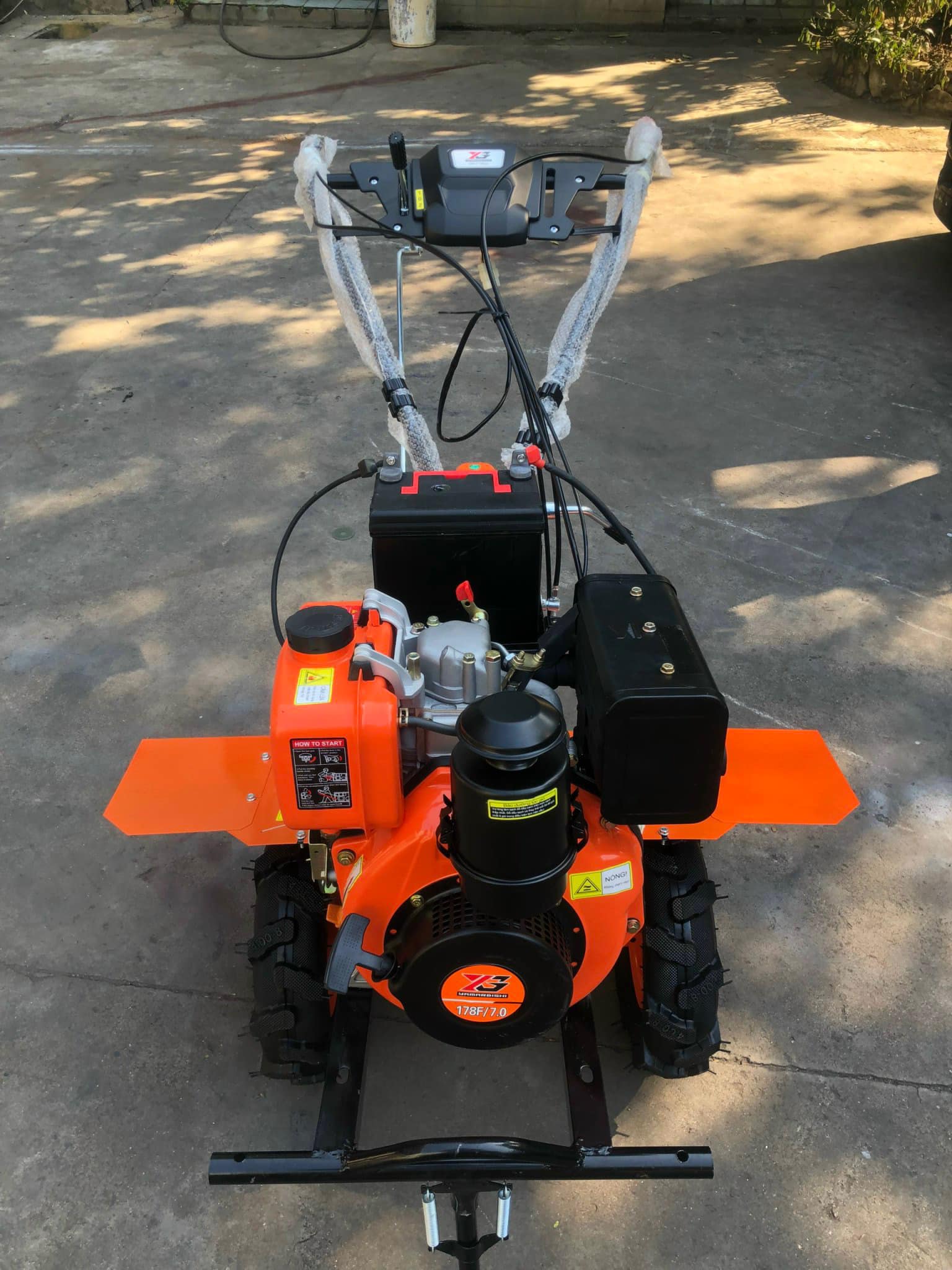 Máy Xới Đất Chạy Xăng 170F Yamarbishi BS95FQ - Hình ảnh 3