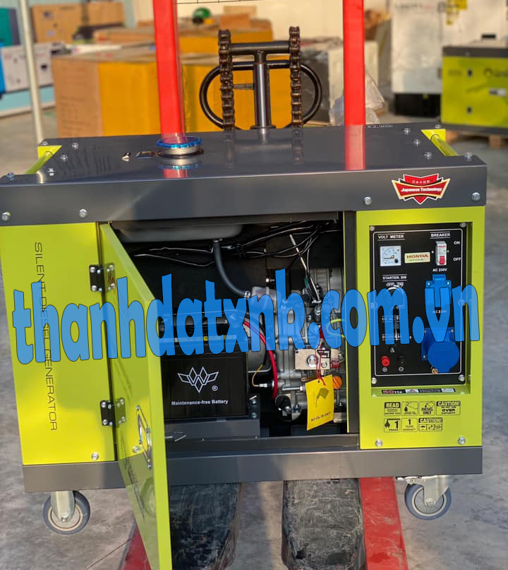 Máy Phát Điện Honda Chạy Dầu 6Kw GS9700E - Hình ảnh 3