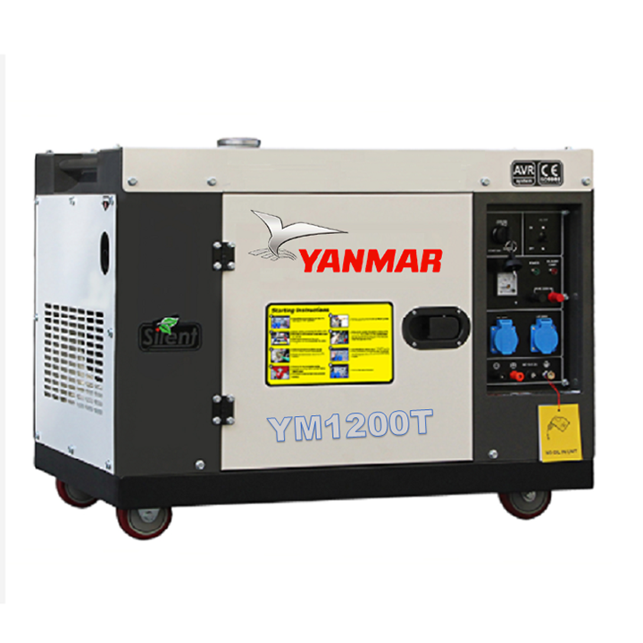 Máy Phát Điện Chạy Dầu 10Kw Yanmar YM12000T(Điều Khiển)