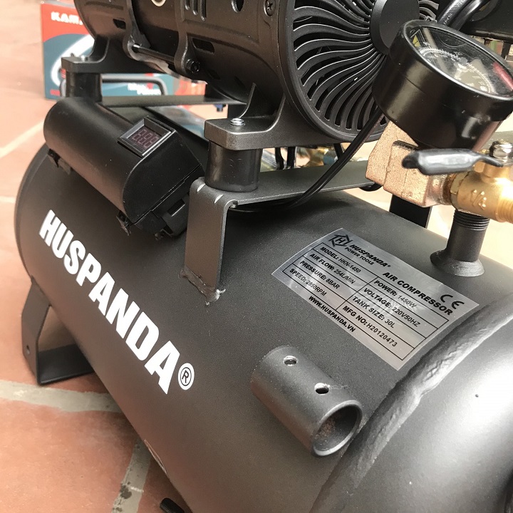 Máy Nén Khí Không Dầu Huspanda HKN 1450 30L - Hình ảnh 2
