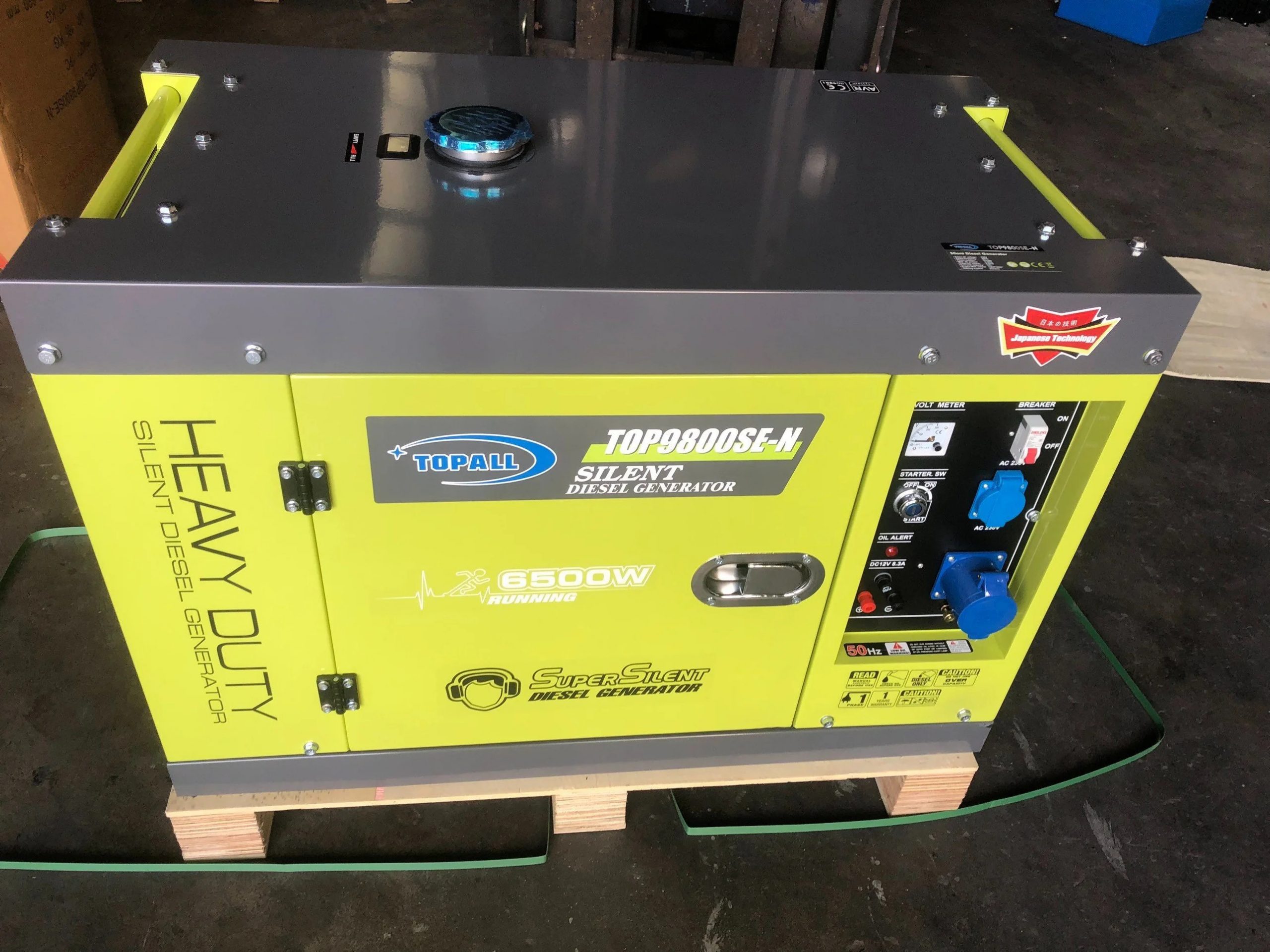 Máy Phát Điện Chạy Dầu 6Kw Topall TOP9800SE-N - Hình ảnh 2