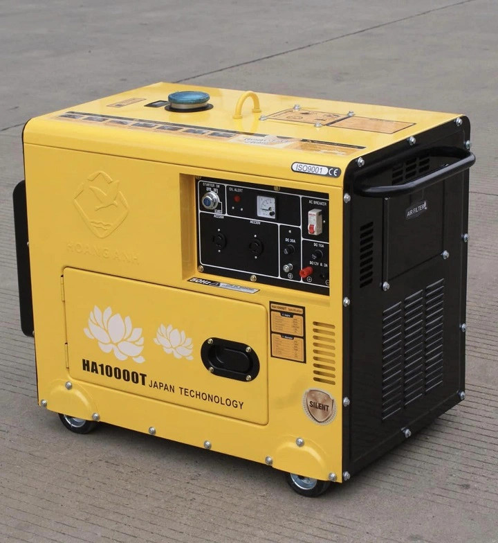 Máy Phát Điện Chạy Dầu 7Kw Hoàng Anh HA10000T - Hình ảnh 2