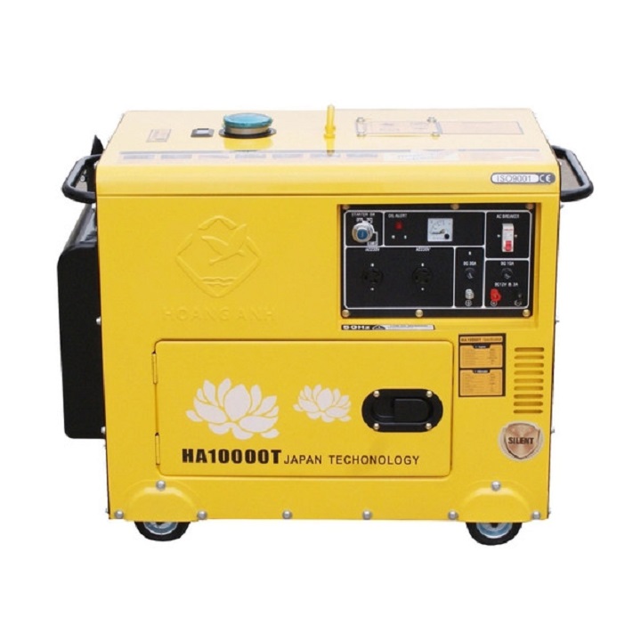 Máy Phát Điện Chạy Dầu 7Kw Hoàng Anh HA10000T