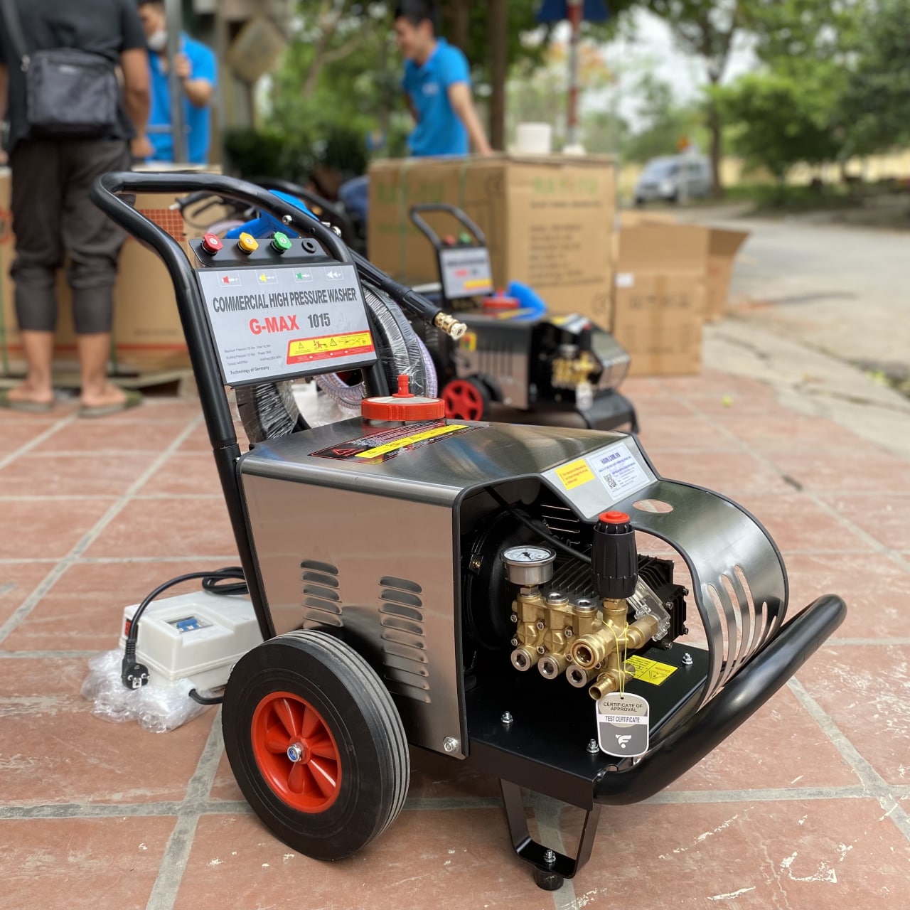 Máy Rửa Xe Cao Áp 3Kw Gmax GM-1015 - Hình ảnh 2