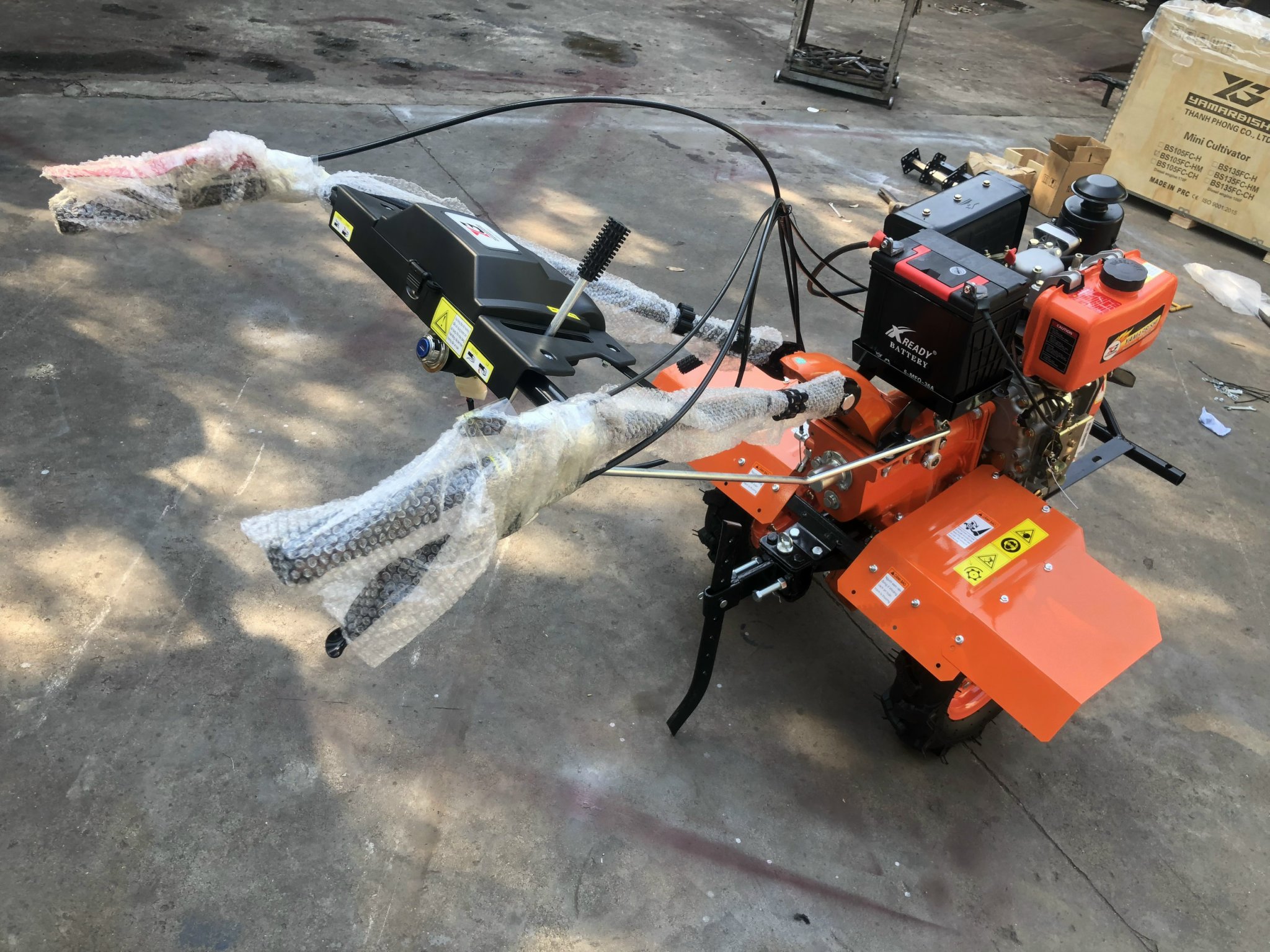 Máy Xới Đất Chạy Dầu 178F Yamarbishi BS105FC-HM Có Đề - Hình ảnh 3