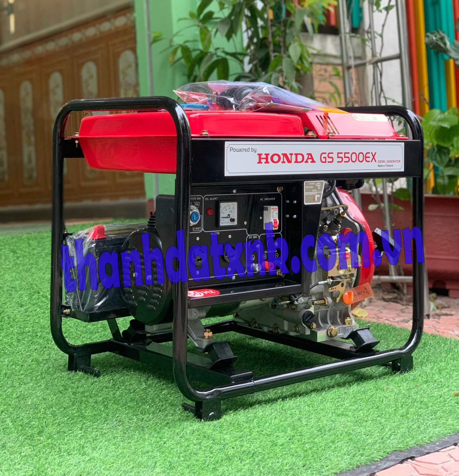 Máy Phát Điện Honda Chạy Dầu 3Kw GS5500EX - Hình ảnh 2