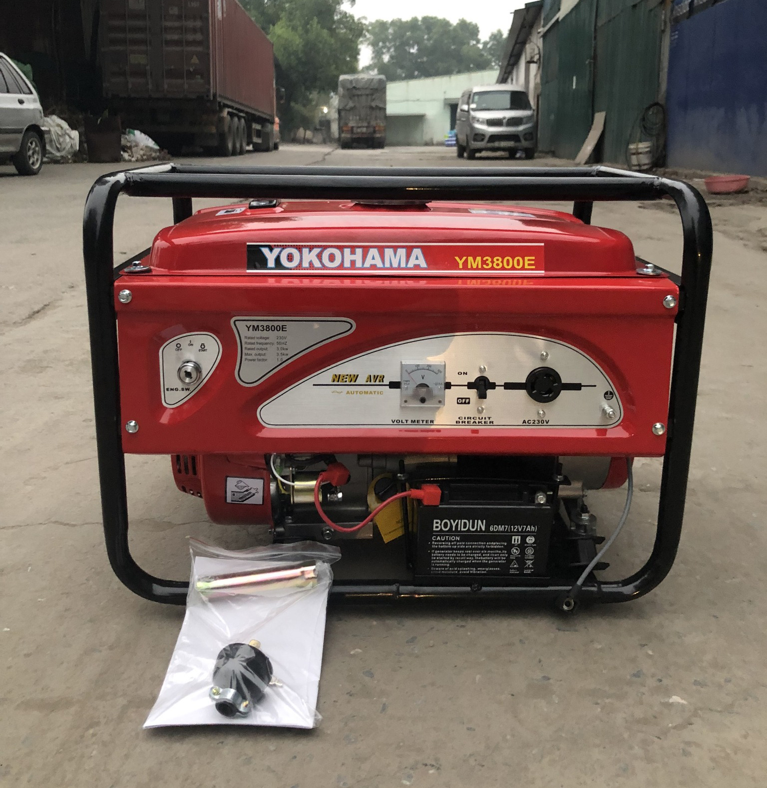 Máy Phát Điện Chạy Xăng 3kw Yokohama YK3800E - Hình ảnh 2