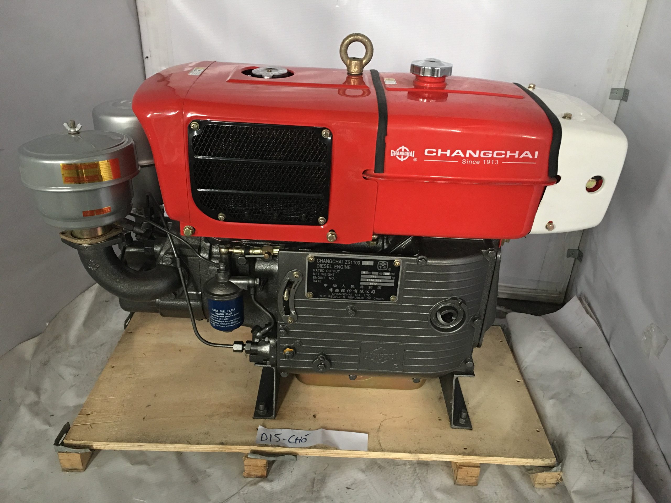 Máy Nổ Dầu Diesel 15Hp Changchai ZS1100N (D15 Gió) - Hình ảnh 2