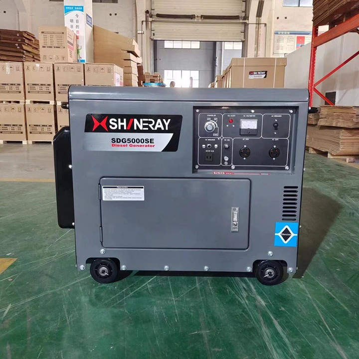 Máy Phát Điện Chạy Dầu 5Kw Shineray SRGE6500E - Hình ảnh 2