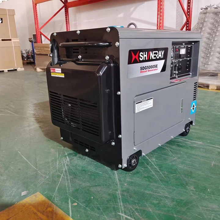 Máy Phát Điện Chạy Dầu 5Kw Shineray SRGE6500E - Hình ảnh 3