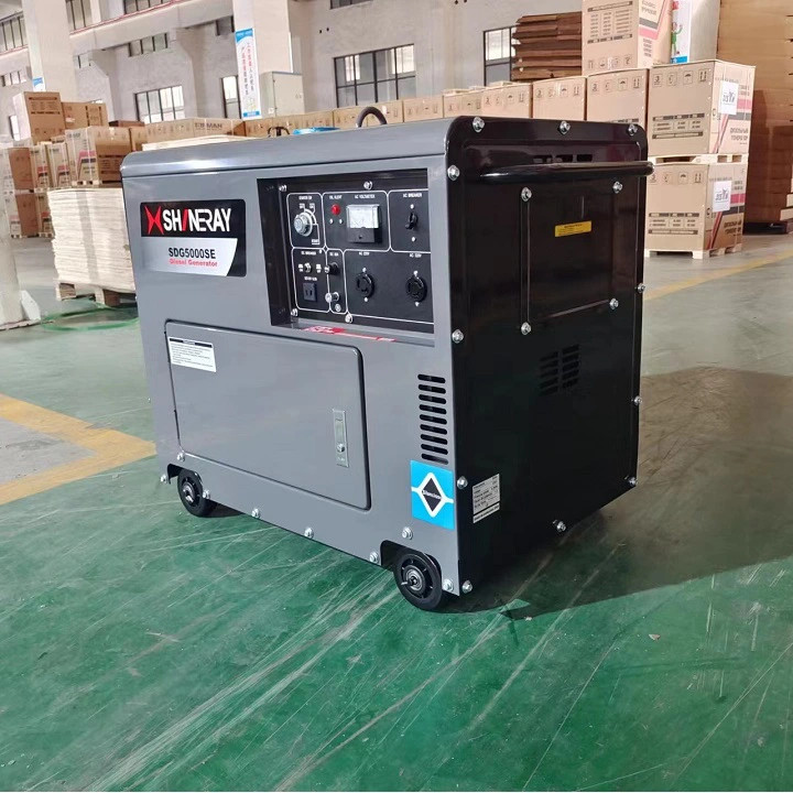 Máy Phát Điện Chạy Dầu 5Kw Shineray SRGE6500E - Hình ảnh 4