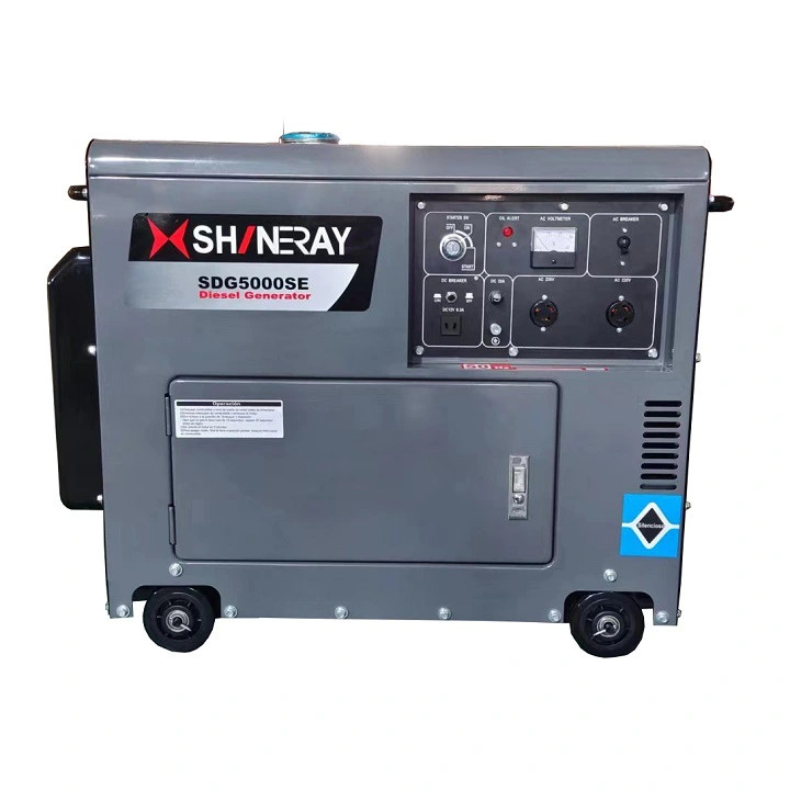 Máy Phát Điện Chạy Dầu 5Kw Shineray SRGE6500E
