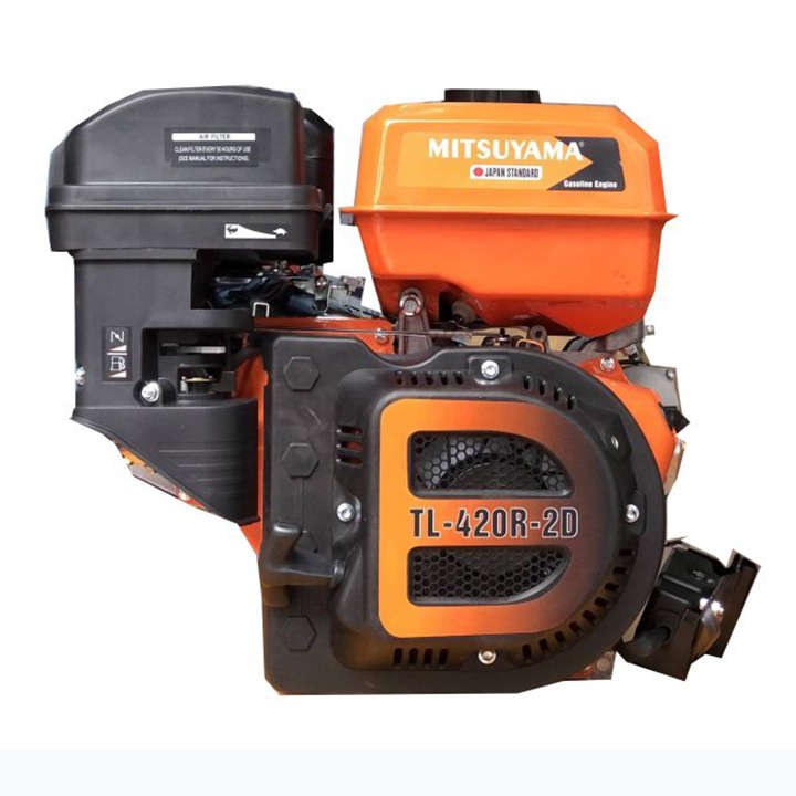 Máy Nổ – Động Cơ Xăng 16HP Mitsuyama TL-420R-2D Tua Chậm Có Đề