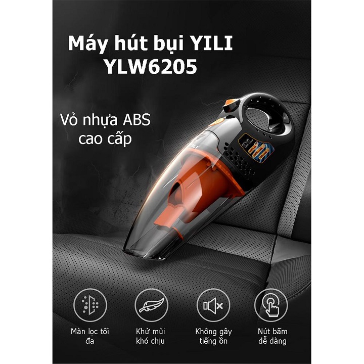 Máy Hút Bụi Cầm Tay 120W YiLi YLW6205 12V - Hình ảnh 3