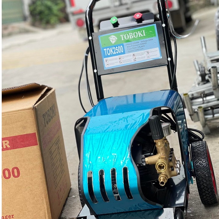 Máy Rửa Xe Cao Áp 2.5Kw Toboki TOK2500 - Hình ảnh 2