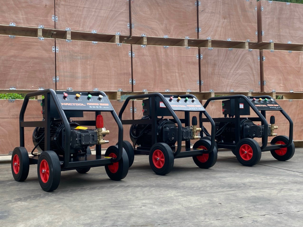 Máy Rửa Xe Cao Áp Mactool 5.5Kw FM-5.5T4 - Hình ảnh 2