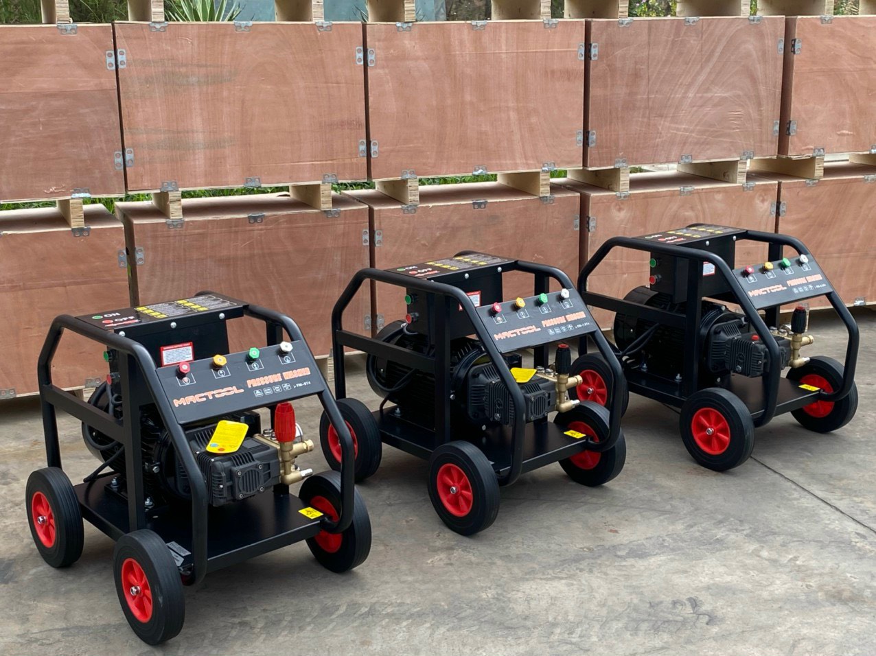 Máy Rửa Xe Cao Áp Mactool 5.5Kw FM-5.5T4 - Hình ảnh 4