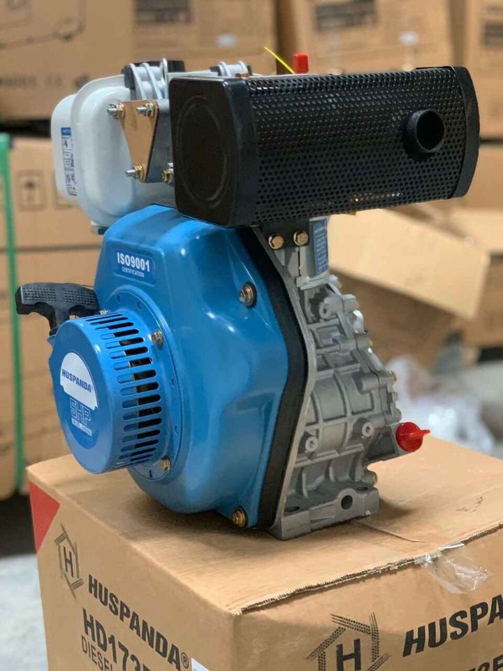 Máy Nổ – Động Cơ Dầu 10Hp Huspanda HD186F – Zen Hoa - Hình ảnh 4