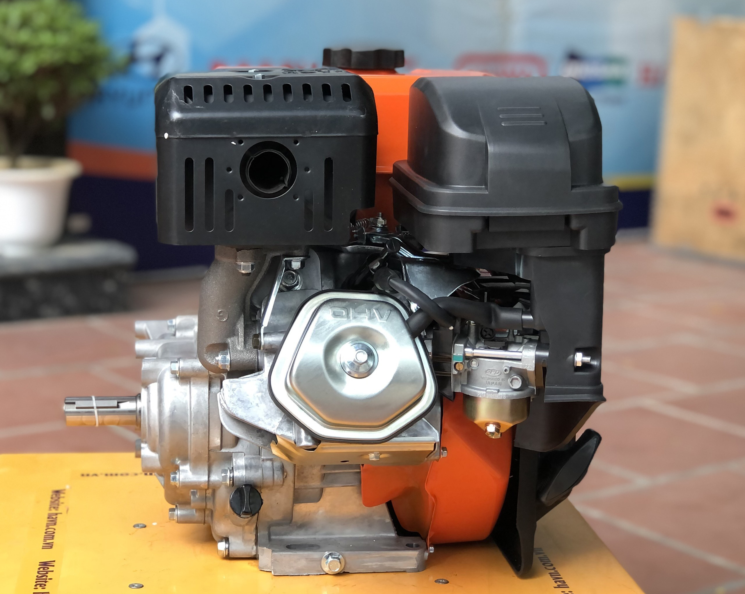 Máy Nổ – Động Cơ Xăng 20Hp Mitsuyama TL-490R-2 Tua Chậm - Hình ảnh 4