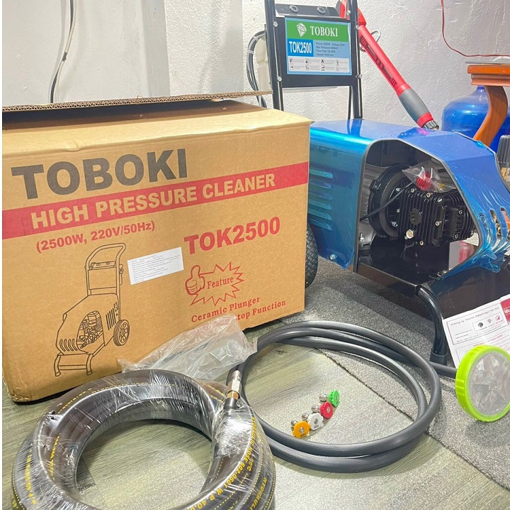 Máy Rửa Xe Cao Áp 2.5Kw Toboki TOK2500 - Hình ảnh 4