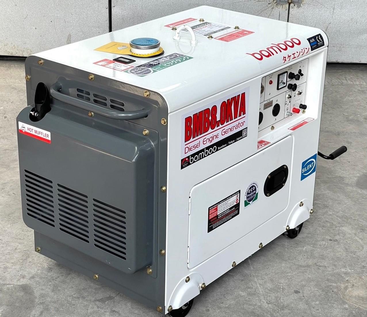 Máy Phát Điện Chạy Dầu 8kva