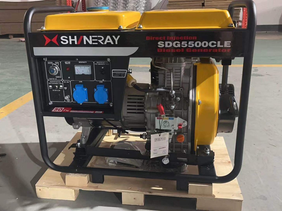 Máy Phát Điện Shineray 3.0kw Chạy Dầu SDG5500CLE - Hình ảnh 2