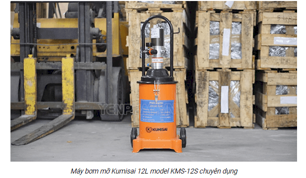 Máy Bơm Mỡ Kumisai 12L KMS-12S - Hình ảnh 4