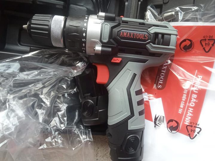 Máy Khoan Pin AmaxTools AM12A 12V - Ảnh 4