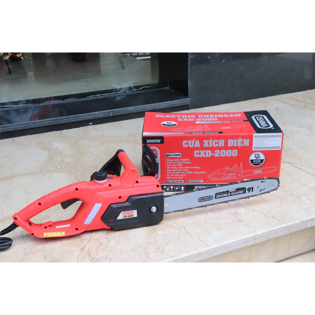Máy Cưa Xích Điện Oshima CXD 2000 - Hình ảnh 2