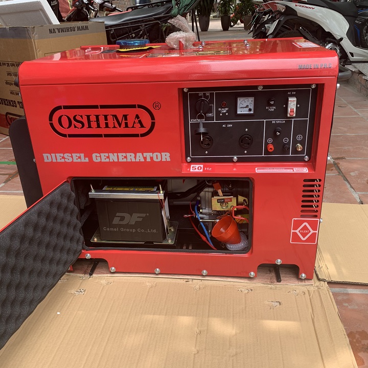 Máy Phát Điện Chạy Dầu 5kw Oshima OS-6500 - Hình ảnh 4