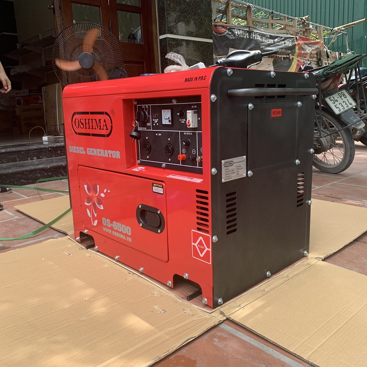 Máy Phát Điện Chạy Dầu 5kw Oshima OS-6500 - Hình ảnh 3