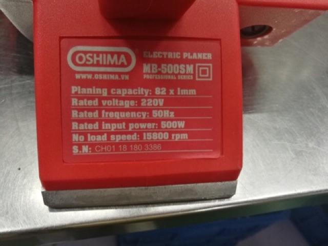 Máy Bào Gỗ OSHIMA MB-500SM 500W - Hình ảnh 2