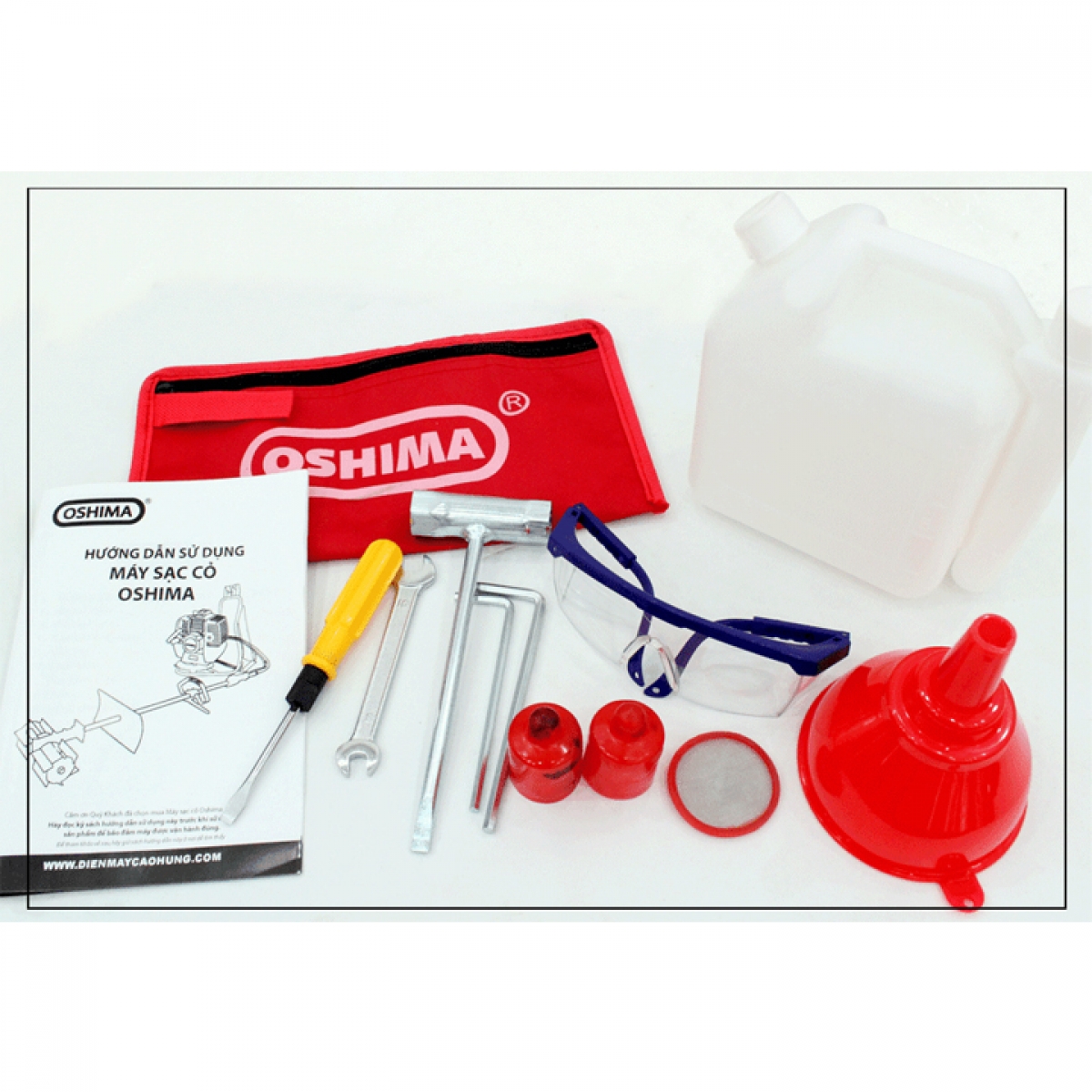 Máy Sạc Cỏ 2 Thì Oshima SC44Y - Hình ảnh 5