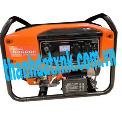 Máy Phát Điện Chạy Xăng 3Kw Huspanda H3600E Đề