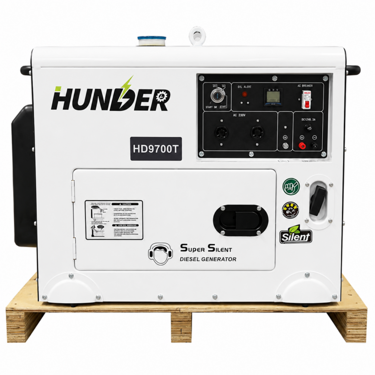 Máy Phát Điện Hunder Chạy Dầu 7Kw HD9700T
